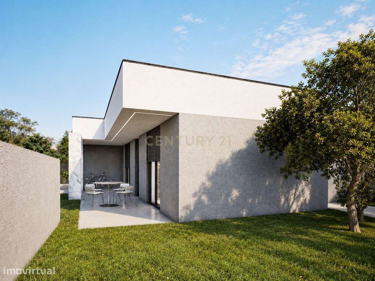 Moradia T3 Térrea Moderna com Garagem e Jardim em Gandra-11