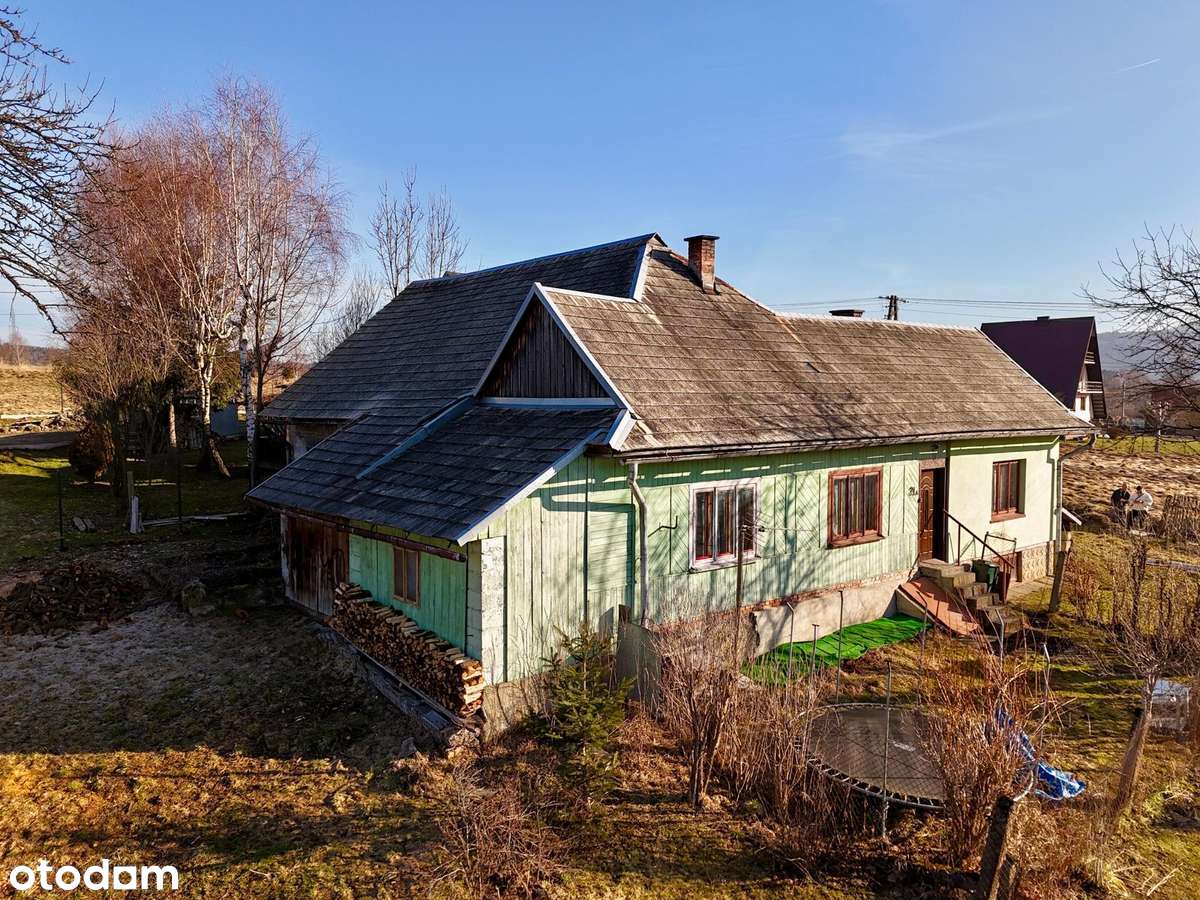 Klimatyczna chata z widokiem na Babią Górę, Jordanów-1