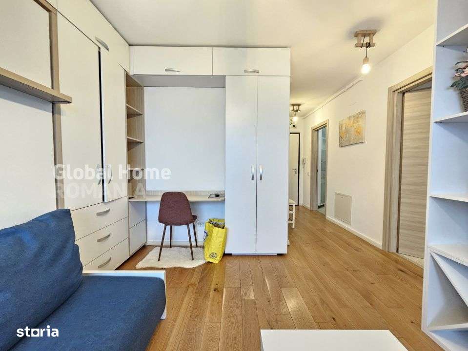 Studio 40mp + Terasa | Aviatiei Apartaments | Imobil Nou | Mall Promen - Imagine principală: 3/10