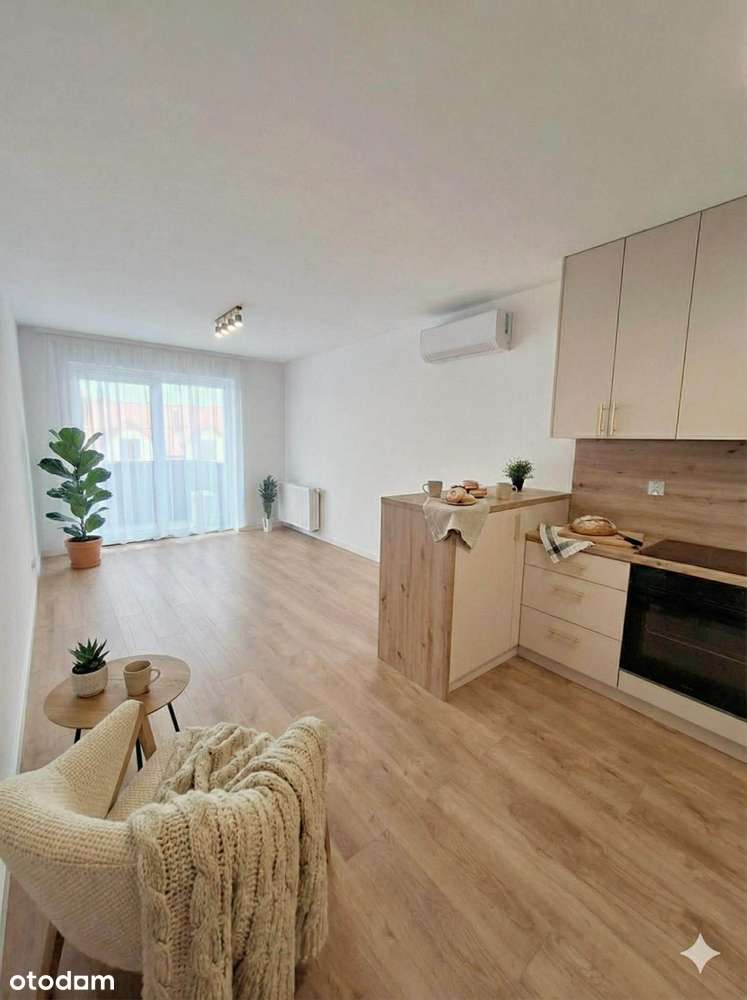 Nowoczesne 2-pokojowe mieszkanie z tarasem - Pełny obrazek: 3/12