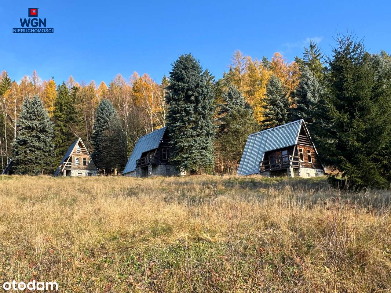 Grunt zabudowany 10-ma domkami nad jeziorem - na sprzedaż.-9