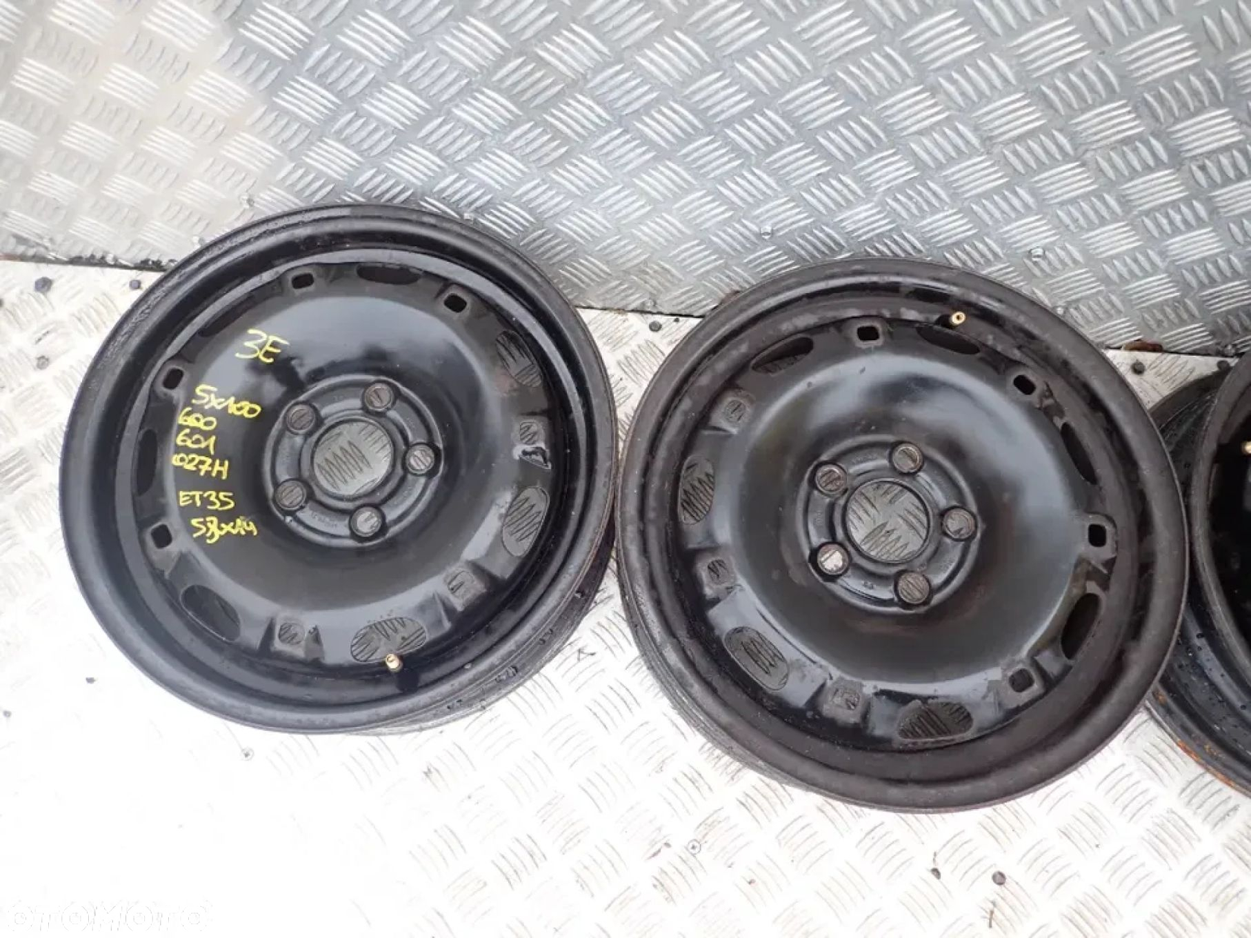 FELGI STALOWE VW 5X100 5X15 ET 35 6R0601027H RADOM - 3