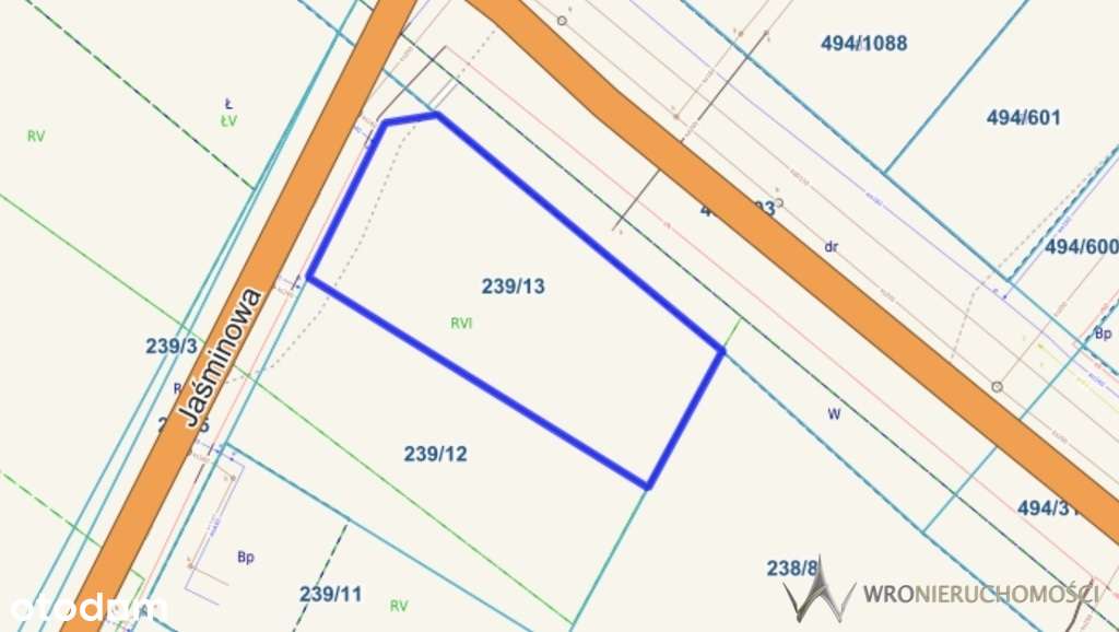 Stanowice, 1085 m2 - prąd, woda, kanalizacja - Pełny obrazek: 4/4