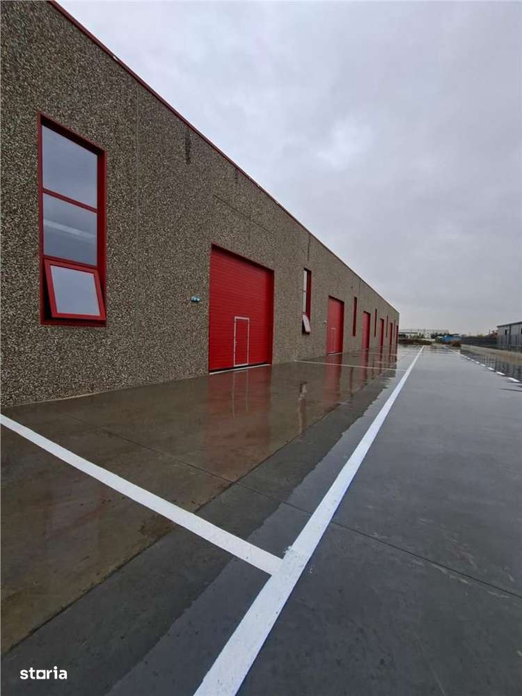 Hala din beton, 3000 mp,10 porti acces, avans + credit ! - Imagine principală: 4/20