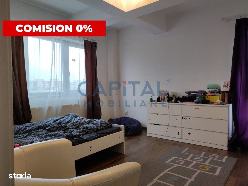 Comision 0 %  Apartament decomandat 1 camera, imobil 2017, parcare, Ma