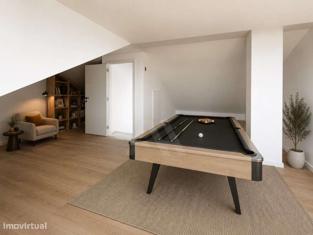Moradia T5 na Amoreira com vista mar, piscina e jardim privativo-44