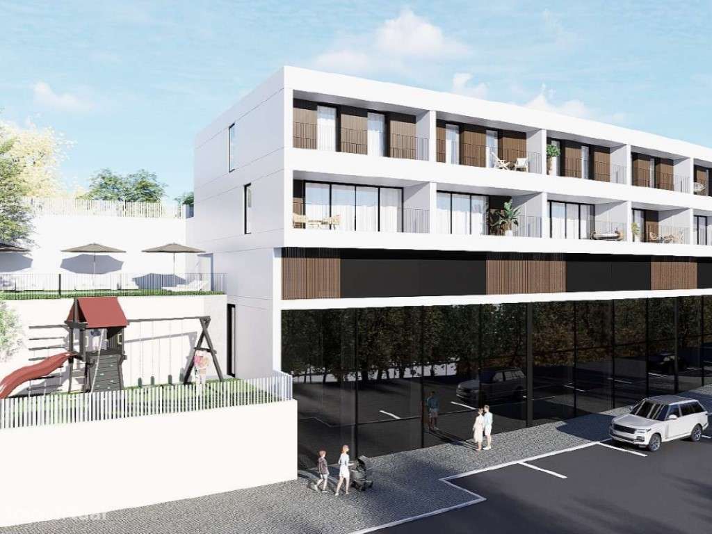 Moradias T3 condomínio fechado com piscina - Grande imagem: 4/11