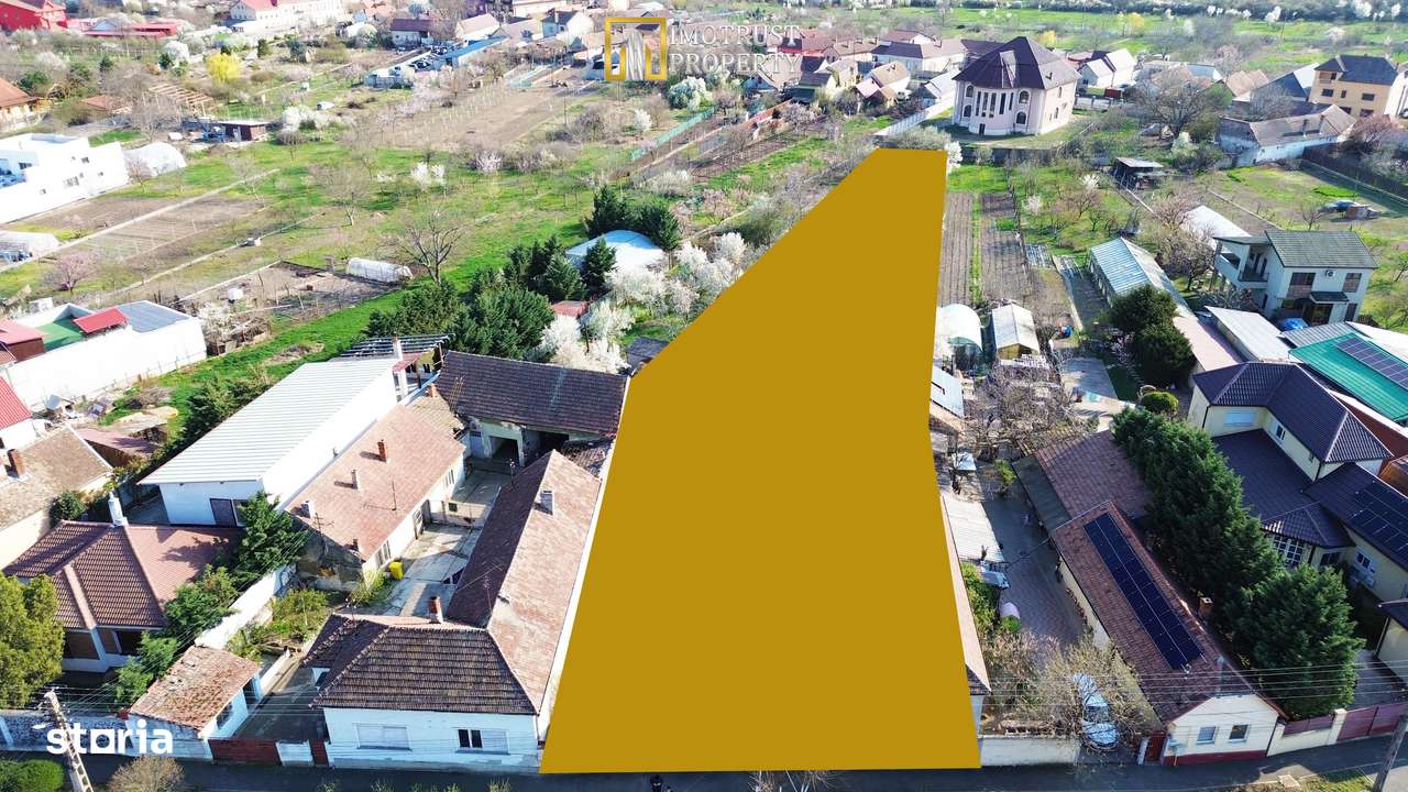 Teren de vânzare Aradul Nou,zona centrala