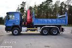 Mercedes-Benz ACTROS 3341 6x6 HMF 4220 K-4 HDS Żuraw Wywrotka Crane Kiper - 9