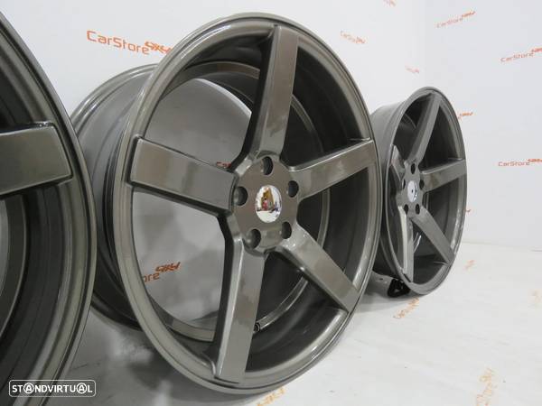 Jantes Look Vossen CV3 19 x 8.5 et 35 + 9.5 et 38 5x120 Gloss Graphite - 5