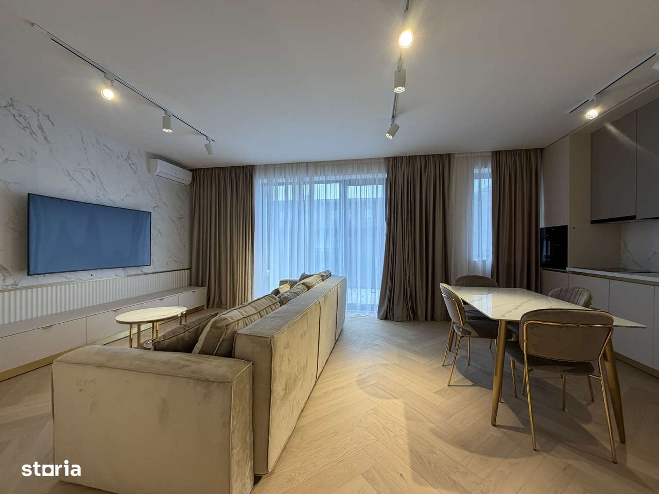 Apartament elegant 2 camere | 2 bai | parcare | Pipera-Jollie Ville - Imagine principală: 2/15