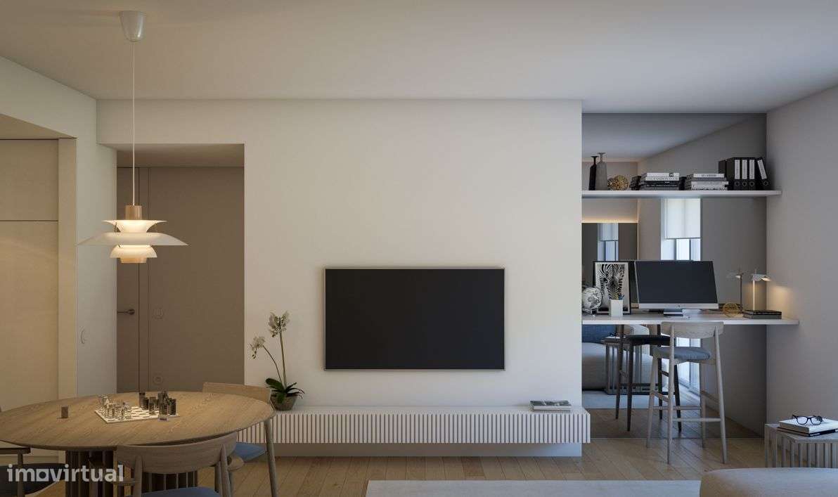 Deslumbrante apartamento T1 em Guimarães - Grande imagem: 4/16