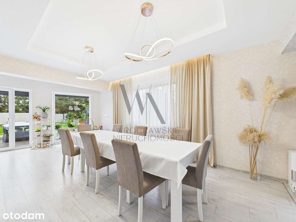 Nowa Cena! Gotowy Dom  z 5 sypialniami 15min WRO-4