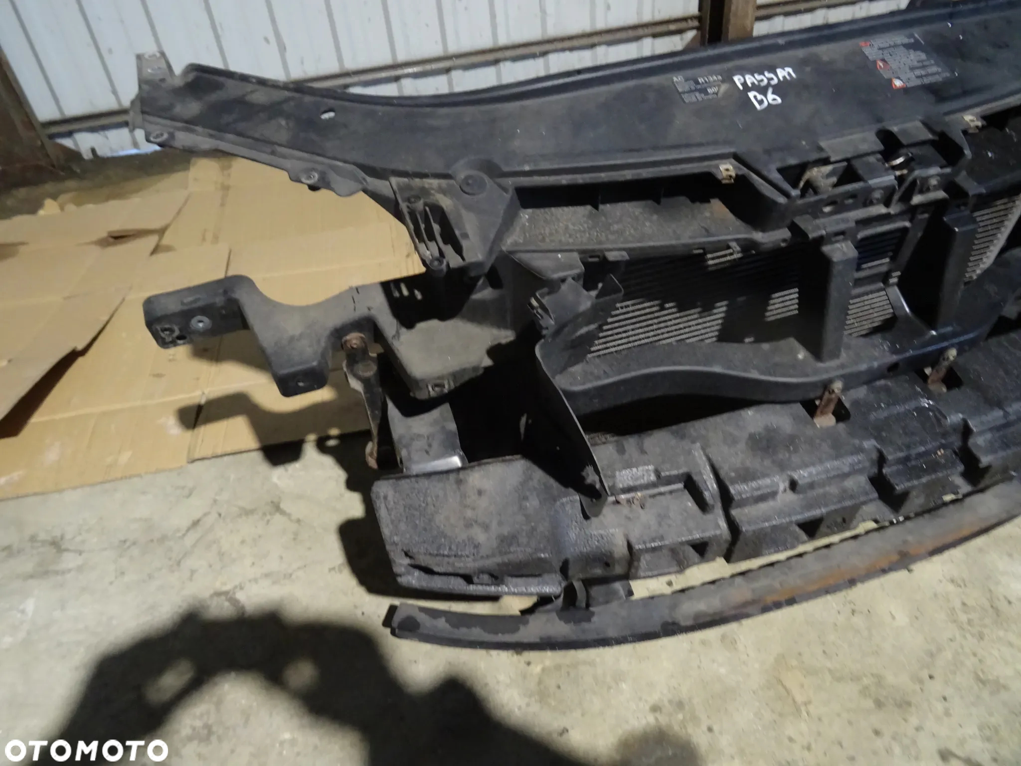 Pas Przedni Chłodnice Wzmocnienie Vw Passat B6 Kombi 2006 - 4