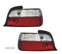 FAROLINS TRASEIRTOS LED PARA BMW E36 VERMELHO CLARO - 1