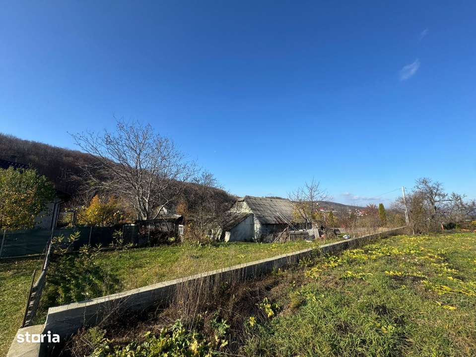 Vanzare  1400mp teren imprejmuit 2 loturi pt casa Adancata - sub padur-13