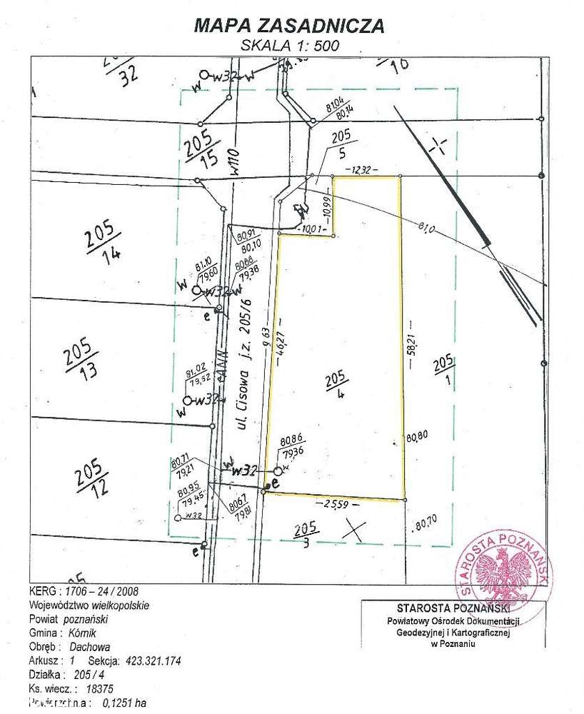 Robakowo DACHOWA Krzyżowniki, ostatnia niezabudowa-4