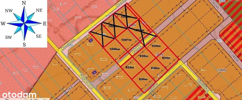 Kompleks działek w Podańsku sypailnia Goleniowa - Pełny obrazek: 1/1