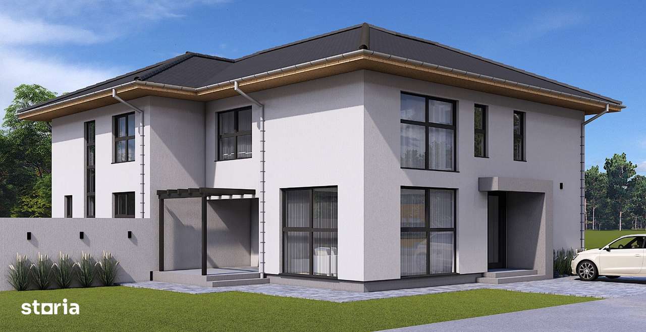 Case noi in Livezeni 4 camere 2 bai la cheie, gard, la 200 m de Penny-5