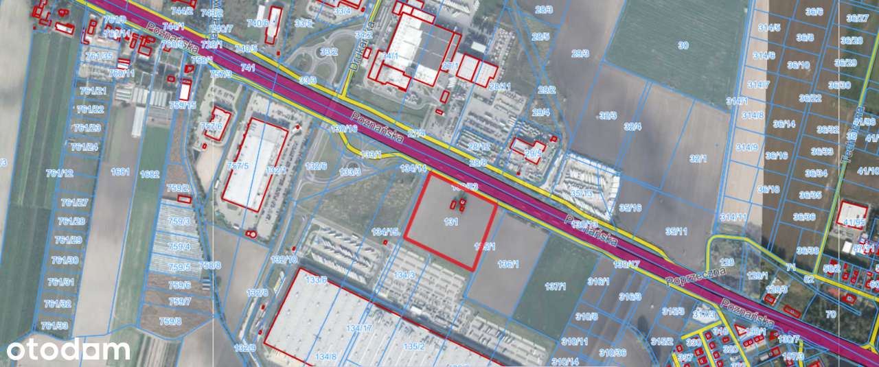 Na sprzedaż działka przemysłowa inwestycyjna Sady Tarnowo Podgórne - Pełny obrazek: 4/17