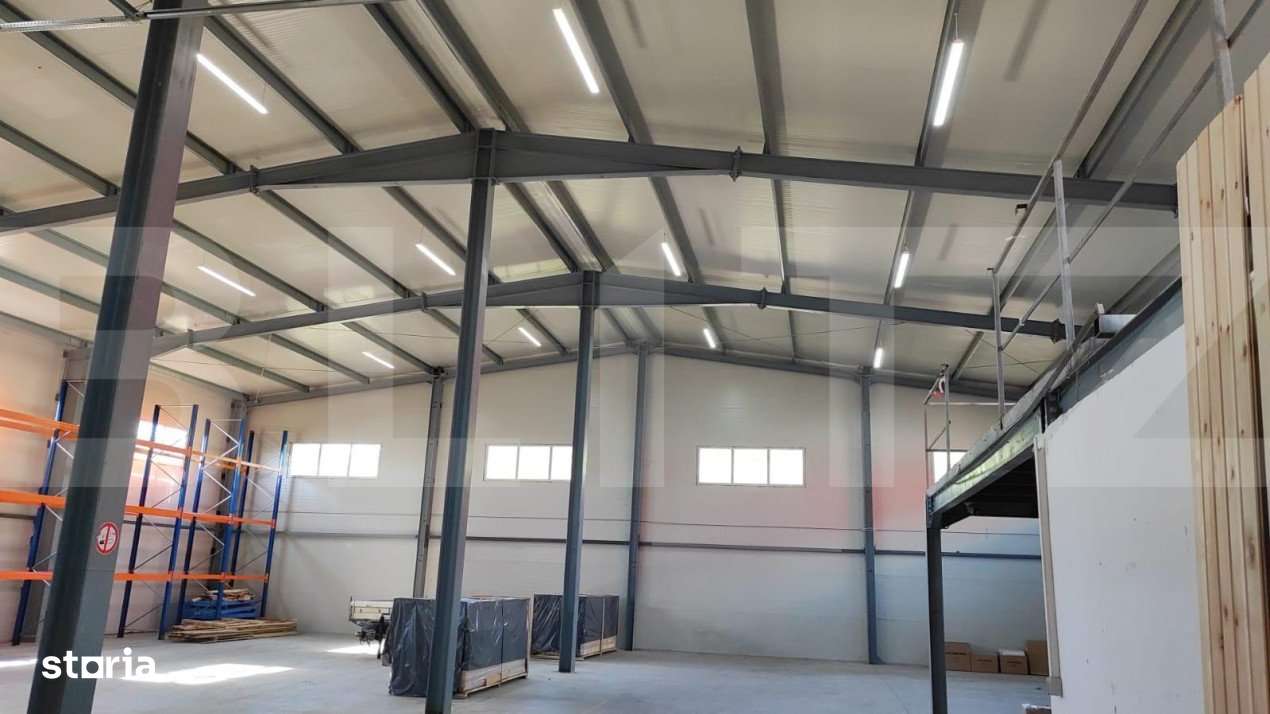 Hala cu acces facil la DN1 , finisata, pentru depozitare sau service a - Imagine principală: 4/7