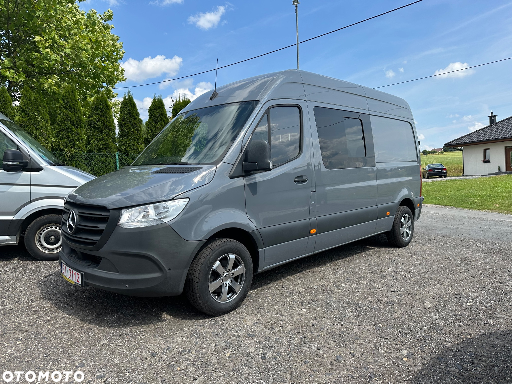 Mercedes-Benz SPRINTER  BRYGADÓWKA 6  OSÓB AUTOMAT - 2