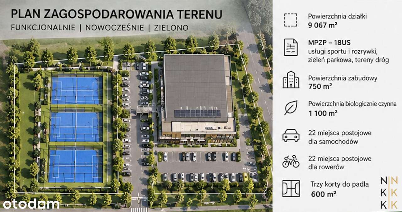 Działka budowlana usługi sportu i rozrywki Wrocław-2
