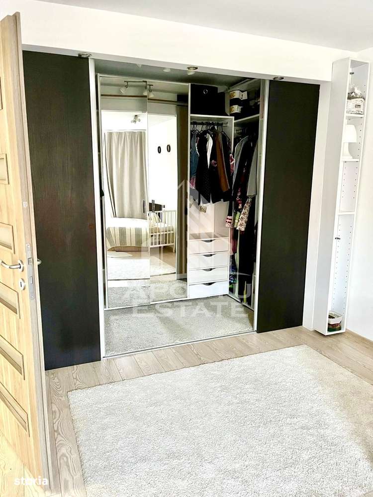 Apartament 3 camere cu curte proprie, complet mobilat, Giroc - Imagine principală: 3/9