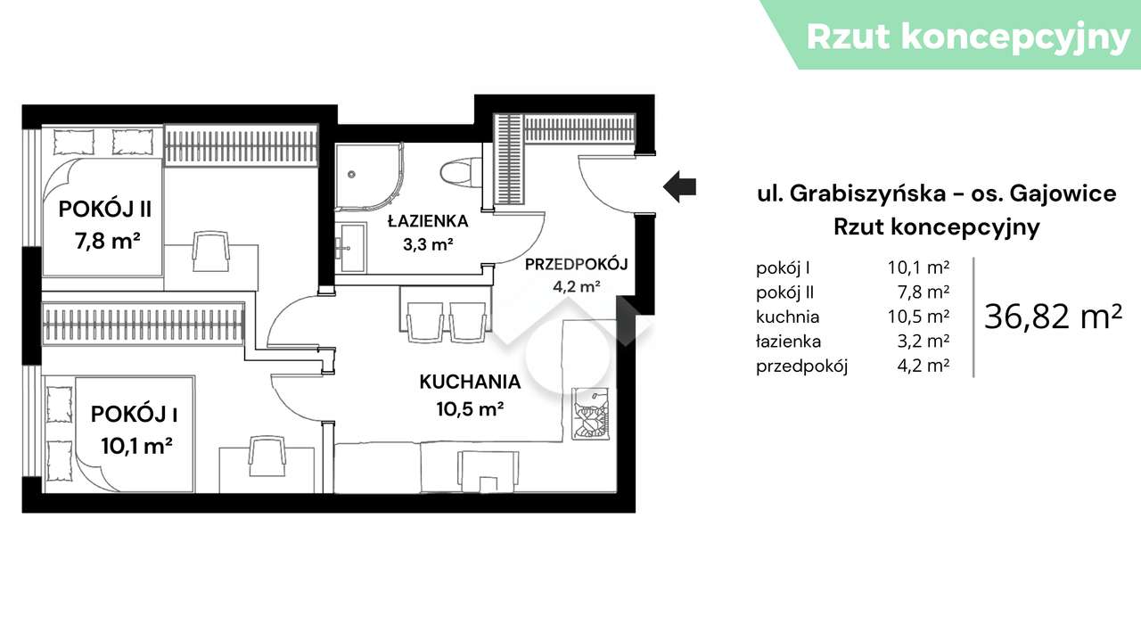 2 POKOJE / PO REMONCIE / OGRZEWANIE MIEJSKIE-15