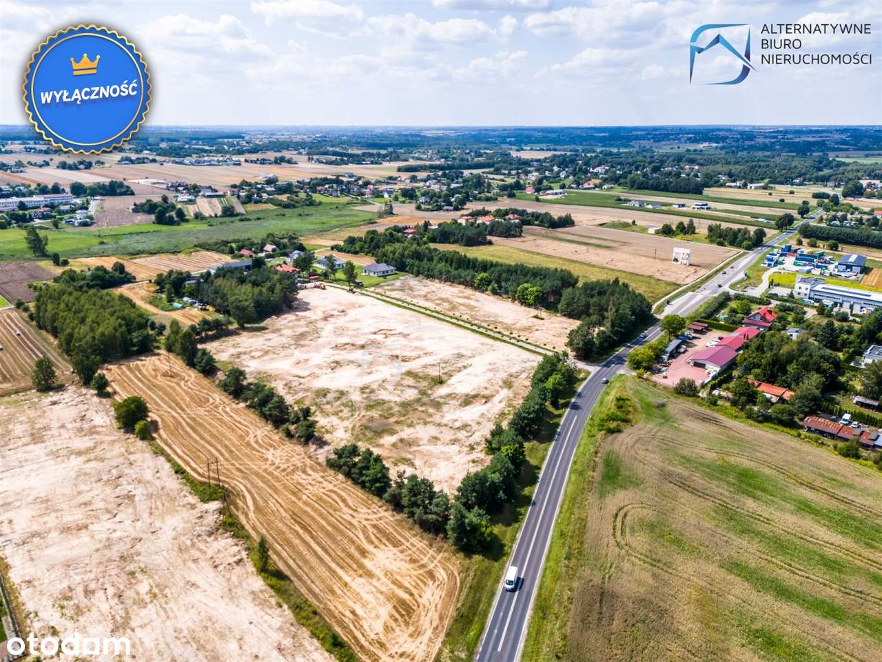 Działki usługowe - Łuszczów Pierwszy gm. Wólka - Pełny obrazek: 4/20