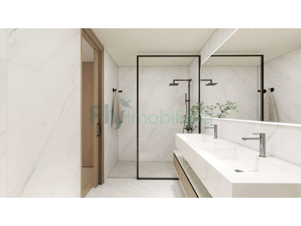 Apartamento T3 com excelente áreas em Lousada-55