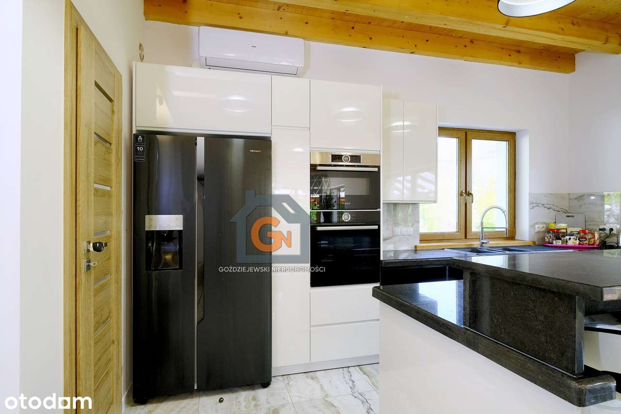 Nowy nietuzinkowy dom o pow. 150m2 ze stawem. Działka o pow. 1ha-5