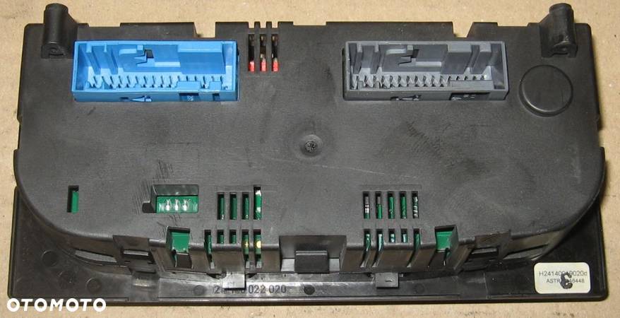 panel klimatyzacji klimy klimatronic OPEL ASTRA II 24442472 - 3