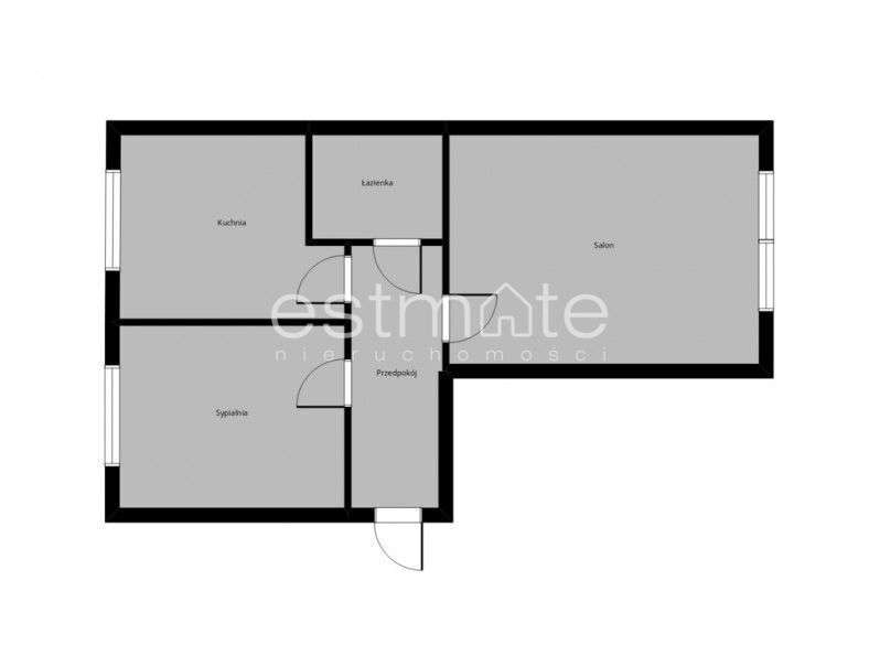 2 pokoje z balkonem po generalnym remoncie-10