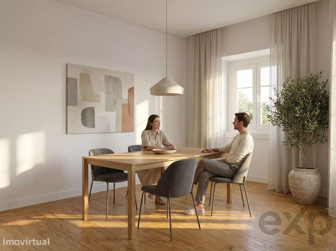 Apartamento T3 como vivenda, Paço de Arcos - Grande imagem: 2/52