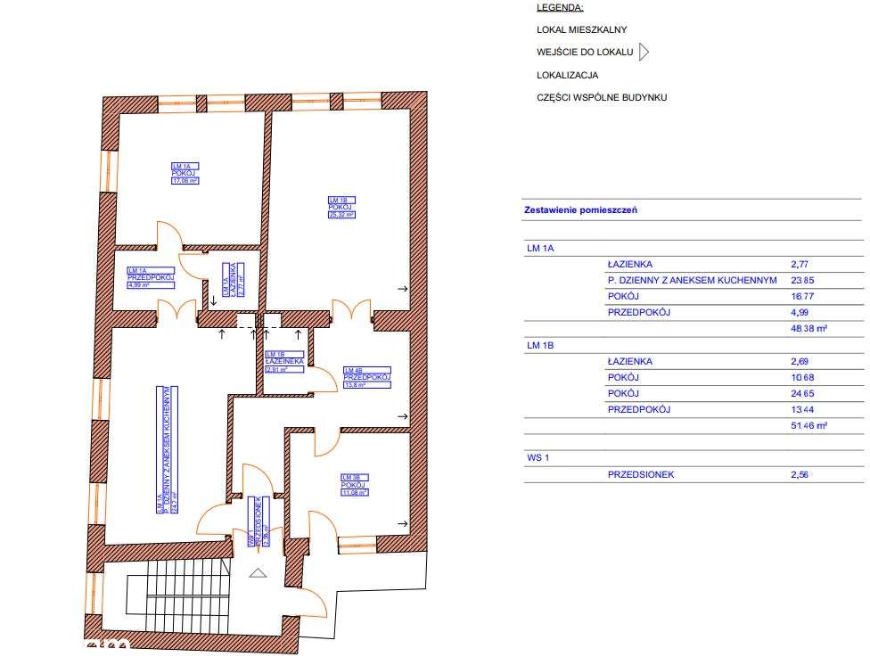Skawina Rynek 2pok48m2 497tyś-0