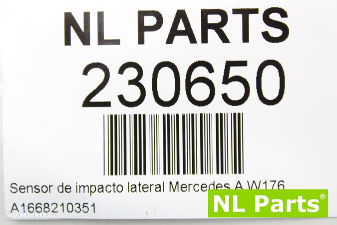 Sensor de impacto lateral Mercedes A W176 A1668210351 - 6