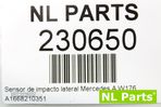 Sensor de impacto lateral Mercedes A W176 A1668210351 - 6