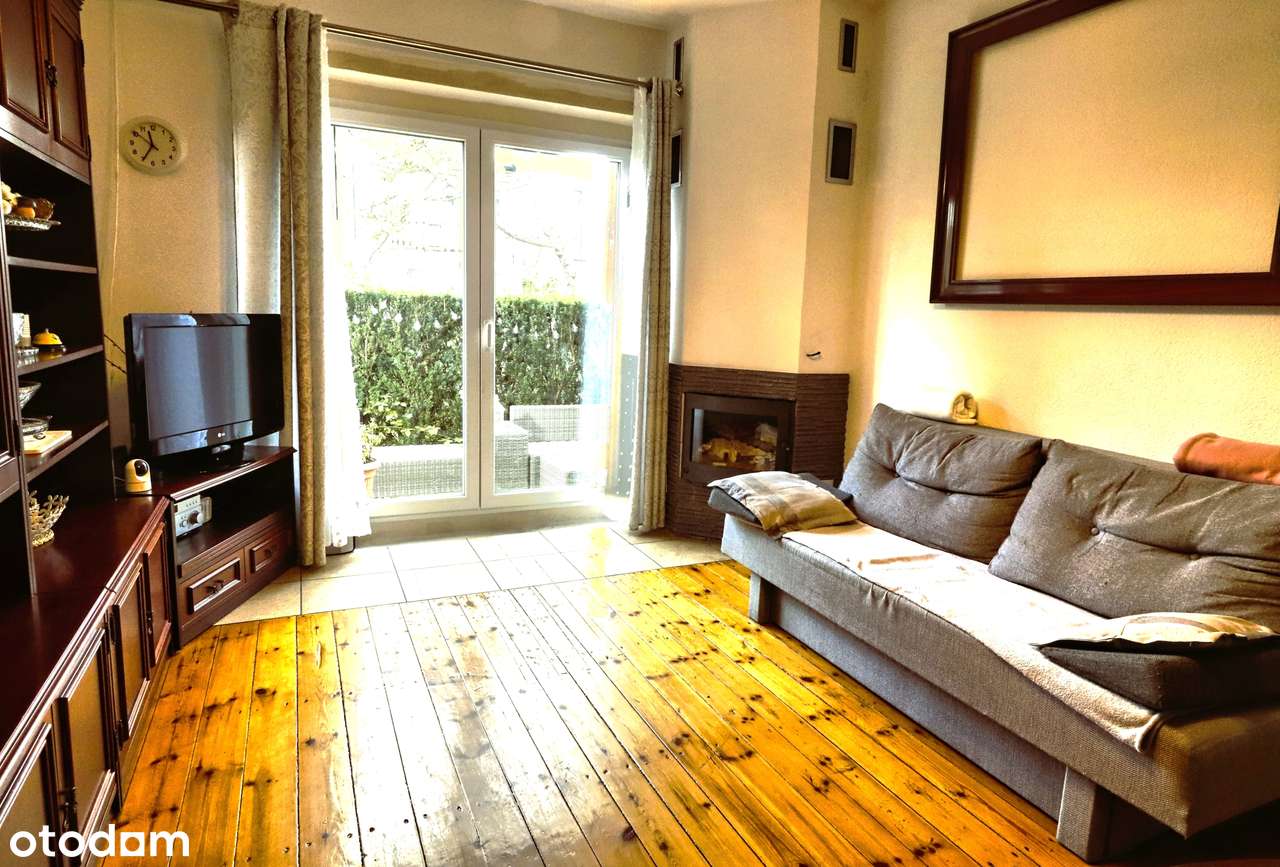 Perła!Willowy Apartament z Tarasem Kominkiem i Ogrodem ul Podróżnicza!-12