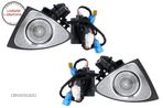 Pachet Grile de aerisire Ornament Difuzor Tweeter LED rotativ 7 culori Mercedes S-- livrare gratuita - 2