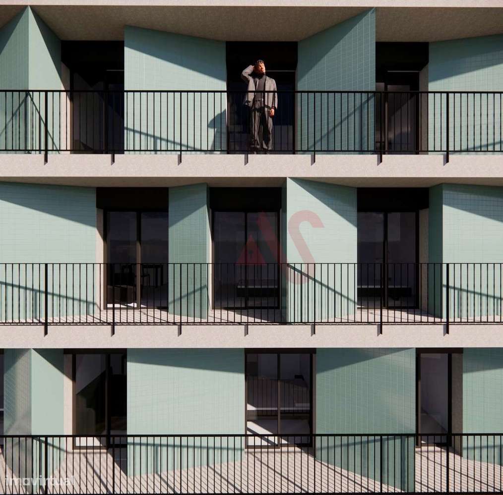 Apartamento T1 no empreendimento Costa Cabral Flats em Paranhos, Porto - Grande imagem: 3/6