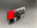 Emblema grila Audi S3 S4 S5 S6 S7 S8 Negru - 5