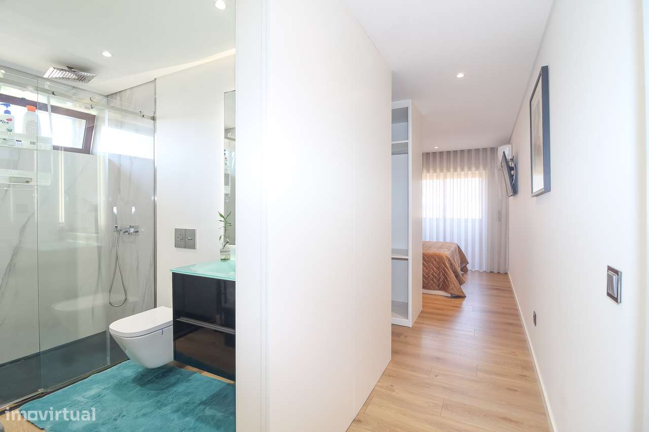 T3 de Luxo | Totalmente Mobilado e Equipado | Villas Park – Valongo-14
