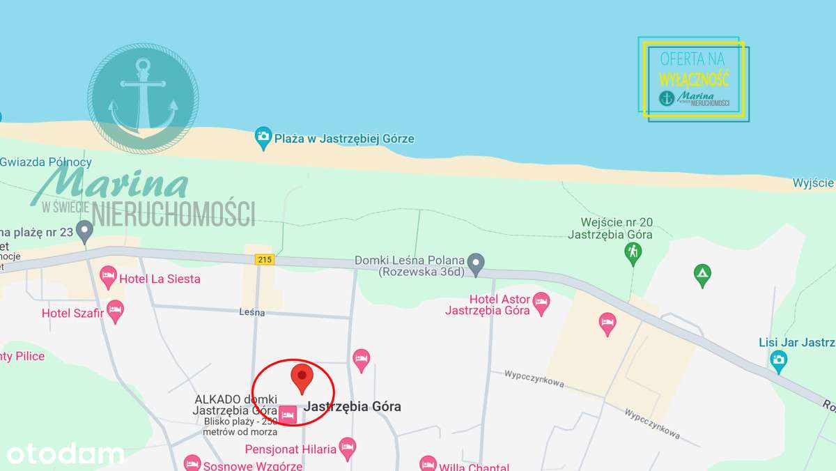 Nadmorska działka budowlana 200m do plaży-3