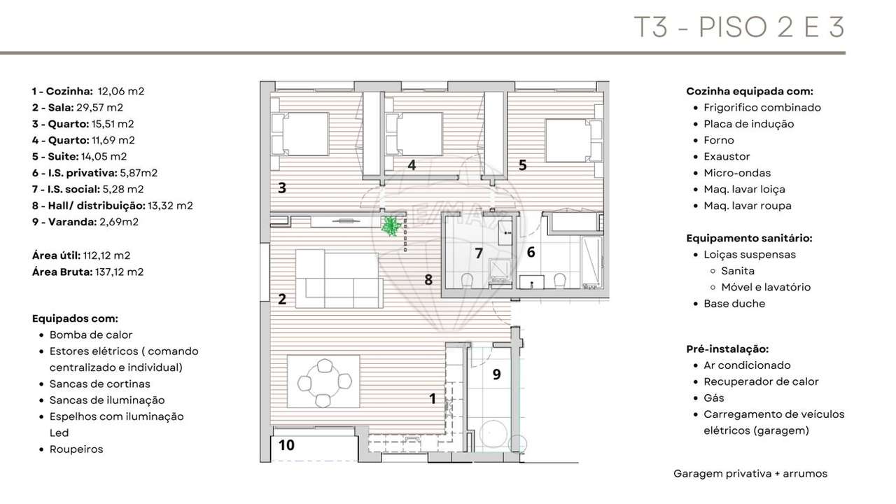 Apartamento T3 para venda - Grande imagem: 5/24