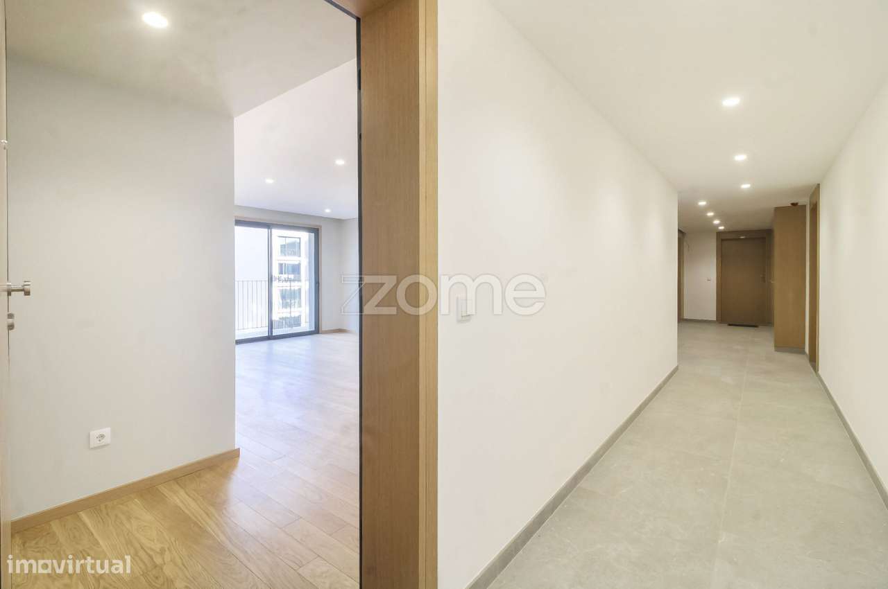 Apartamento T1 novo a estrear para arrendamento em Paranhos - Grande imagem: 2/23