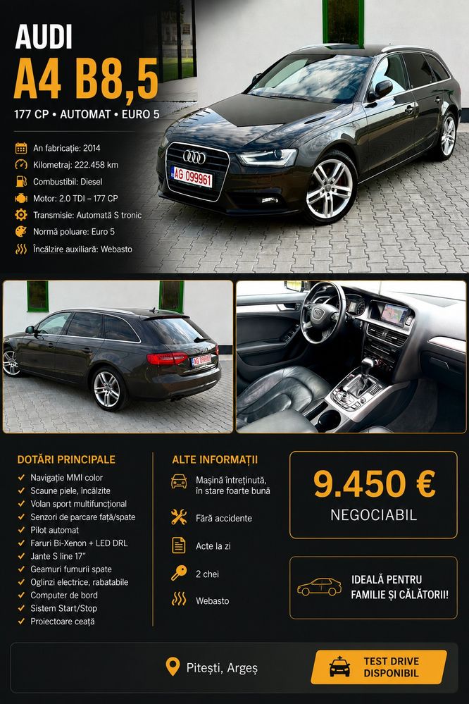 Audi A4 avant 2014