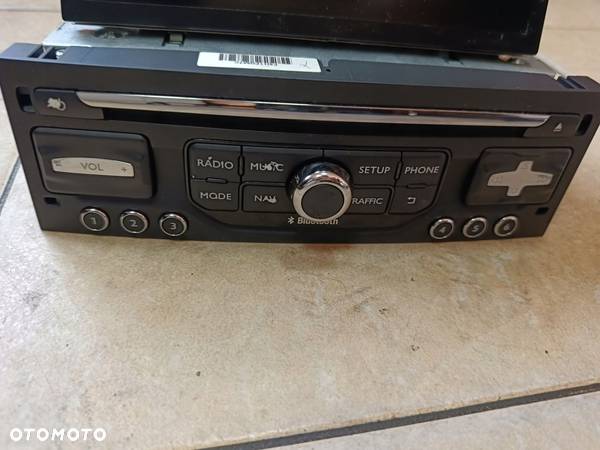 CITROEN C5 X7 LIFT CD RADIO NAVI WYŚWIETLACZ 96785064ZD - 4