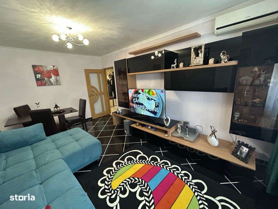 - Apartament 3 camere 72mp, ETAJ 1, Radu Negru, mobilat utilat complet - Imagine principală: 2/15