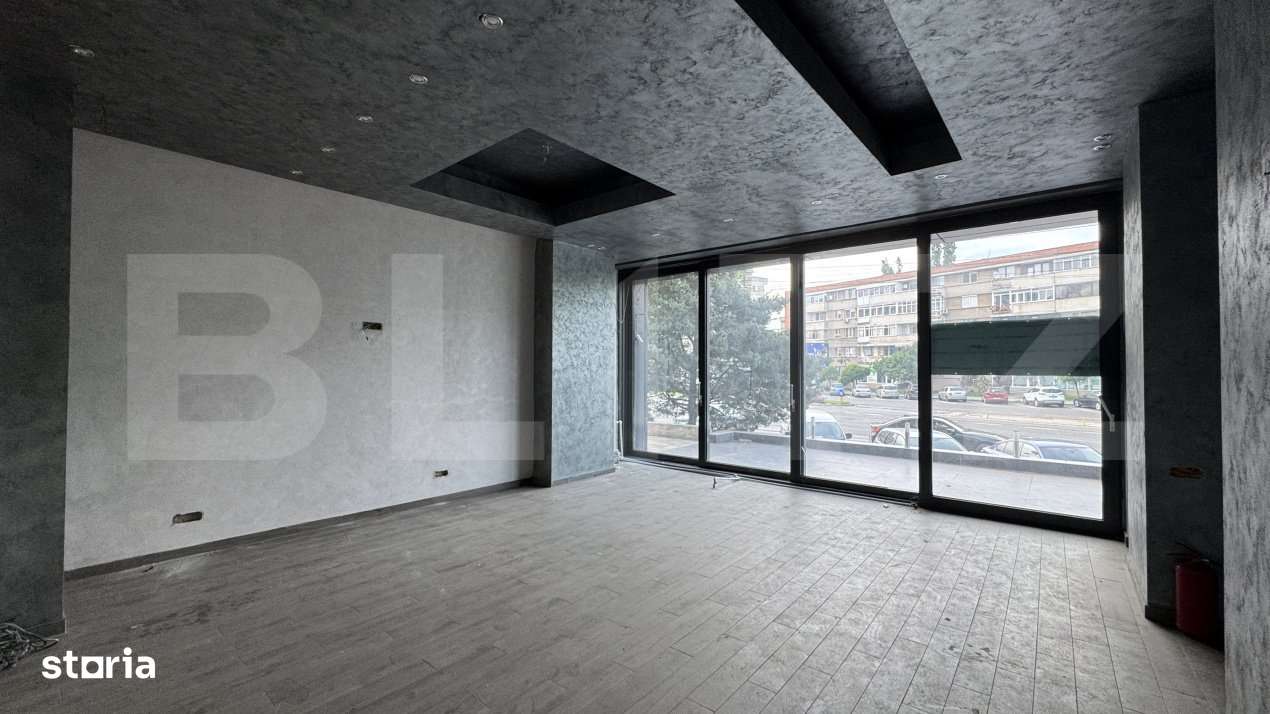 Spatiu comercial parter bloc, 148 mp, vitrina, terasa, Calea Bucuresti - Imagine principală: 4/8